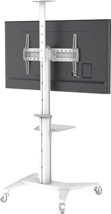Produktbild PureMounts TV-Trolley PDS-0003C DS, Weiss (Universal, 70", 70 kg)
