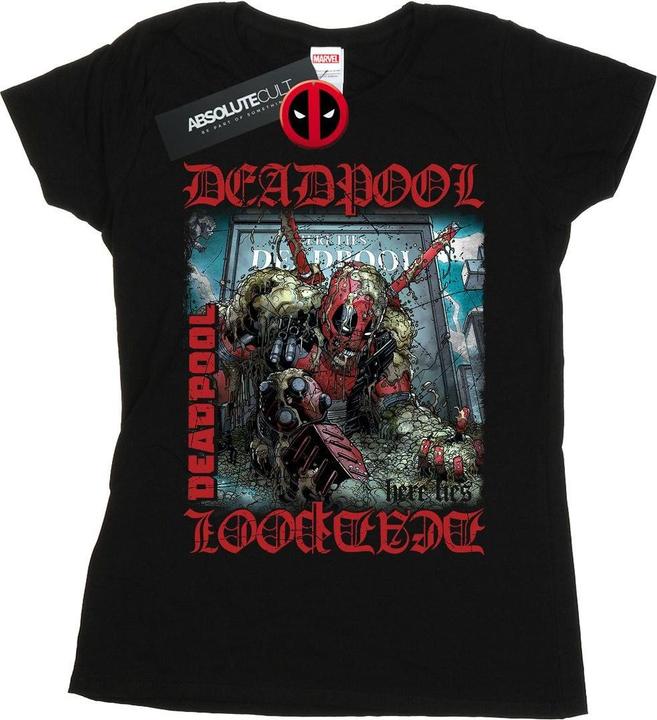 Produktbild Deadpool Here Lies Deadpool TShirt (S)