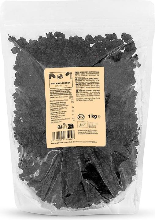 Actual product image KoRo Organic dried black mulberries (1000 g)