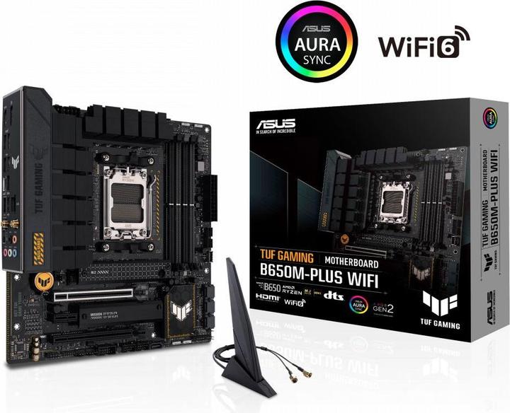 Productafbeelding ASUS TUF GAMING B560M-PLUS WIFI (AM5, AMD B650M, mATX)
