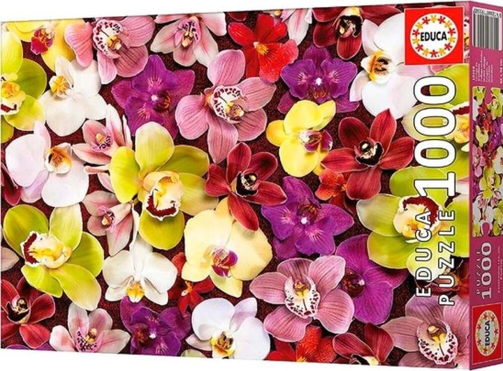 Actual product image Educa 19558 Puzzle 1000 Pcs. Orchid Collage (1000 pieces)