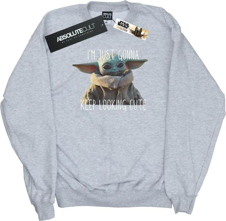 Star Wars The Mandalorian Keep Looking Cute Sweatshirt