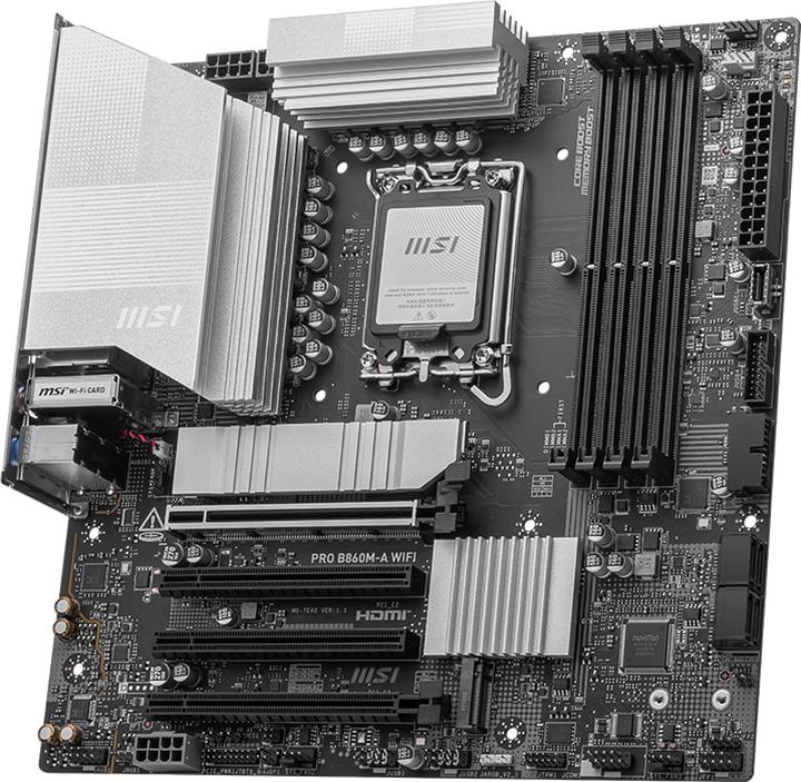 Produktbild MSI PRO B860M-A WIFI (LGA 1851, Intel B860, mATX)
