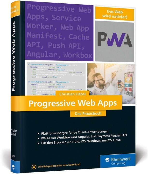 Image du produit Progressive Web Apps (Allemand, Christian Liebel, 2018)