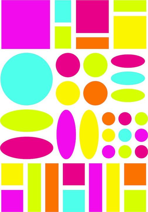 Image du produit Maildor Baby, Sach 20 pl 14,8x21cm, Géométriques vif/pastel -