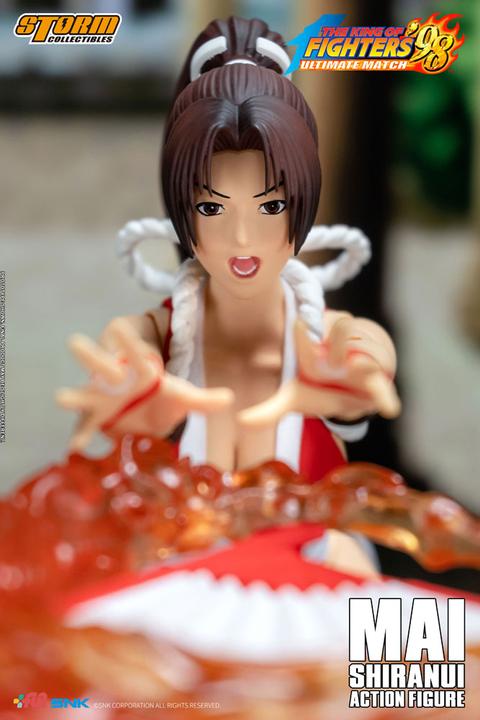 Actual product image Storm Collectibles King of Fighters '98: Ultimate Match Action Figure 1/12 Mai Shiranui 18 cm