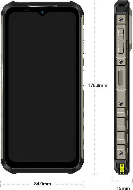 Actual product image Ulefone Armor 22 (256 GB, Black, 6.58", Dual SIM, 64 Mpx, 4G)