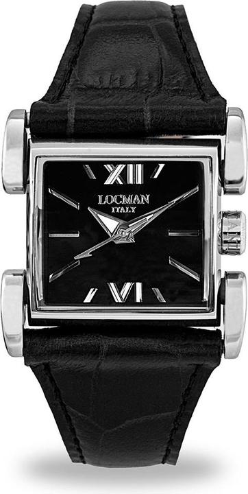 Image du produit Locman Italy Montre femme Latin Lover titane/acier inoxydable noir Ref. 0506 (Montre analogique, 1295 mm)