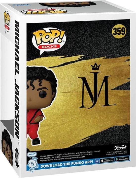 Actual product image Funko Michael Jackson Thriller