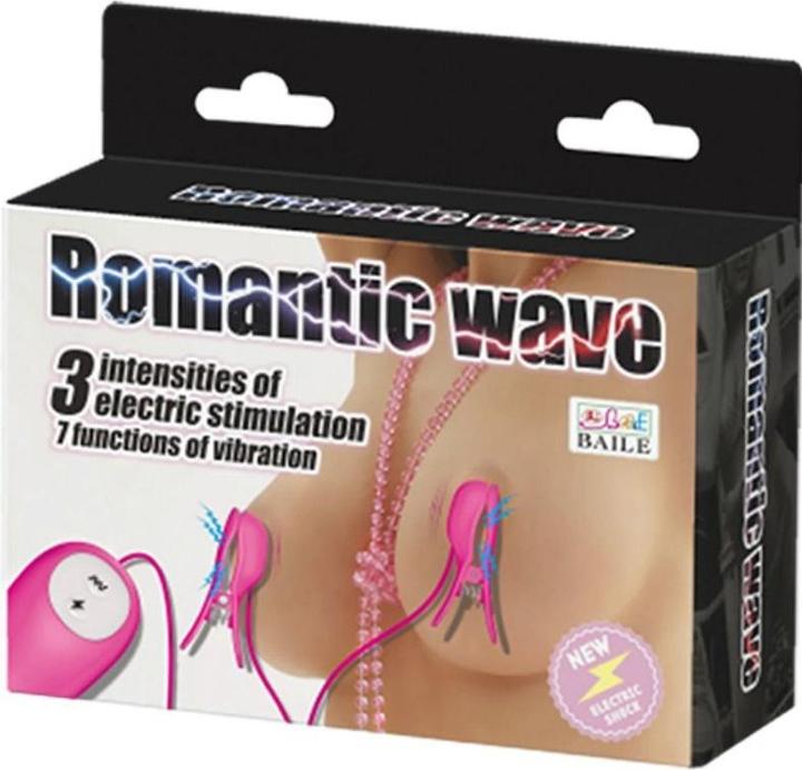 Image du produit Baile Pince à tétons électrosexuelle avec vibration