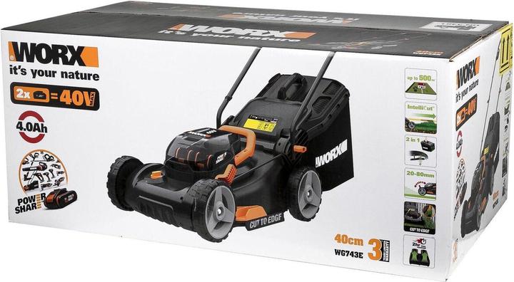 Actual product image Worx WG743E (Rechargeable battery operated)