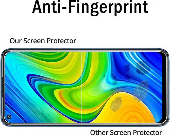 Produktbild Screenguard Xiaomi Redmi Note 9 Panzerglas Schutzfolie Case Friendly Design (1 Stück, Xiaomi Redmi Note 9)