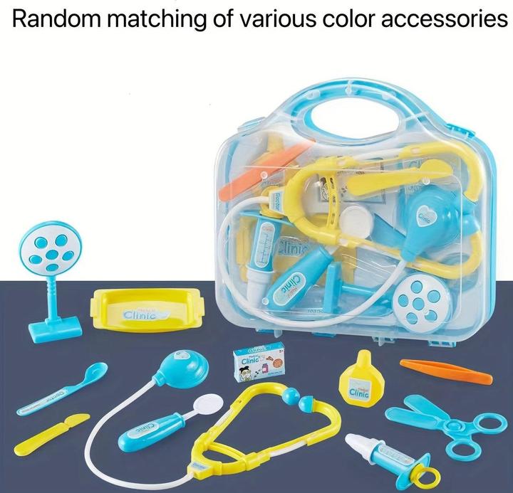Immagine prodotto Activity Board 12 pezzi/set gioco di finzione, set medico giocattolo per bambini, attrezzatura medica di
