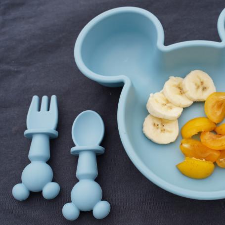 Immagine prodotto Disney Interactive Studios 2er-Set Silikonbesteck Mickey