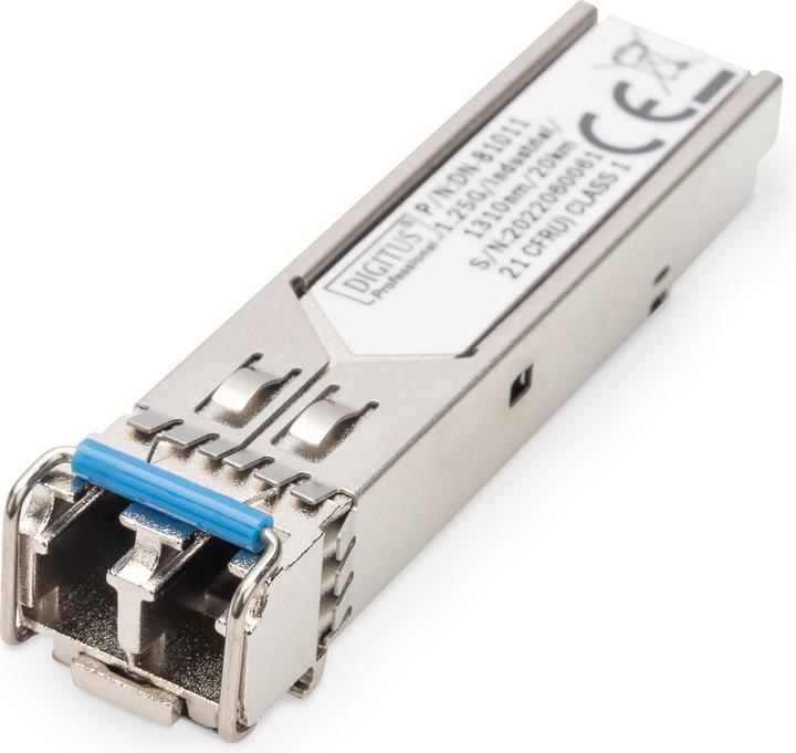 Image du produit Digitus Industrial mini GBIC (SFP) Module, 1.25 Gbps, 20km