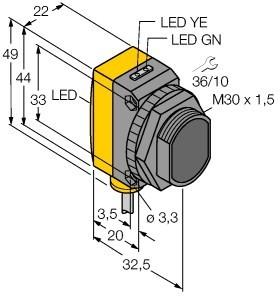 Actual product image Turck Opto