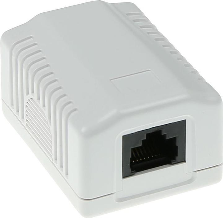 Immagine prodotto Scatola montata a superficie non schermata a 1 porta CAT5E. Tipo: CAT5E Wall mountbox c5e 1 prt unsh (Cavi)