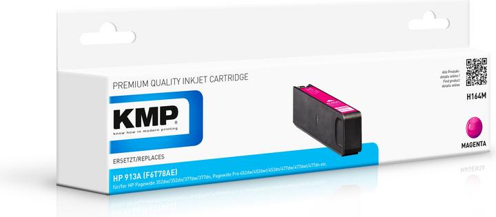 Image du produit KMP H164M - Compatible - Encre à base de pigments - magenta - HP - HP PageWide 352 dw (M)