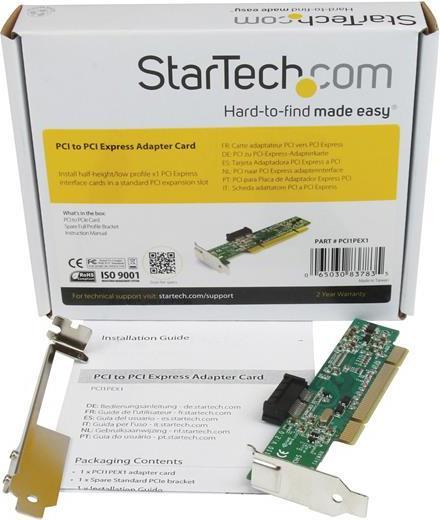 Produktbild StarTech Pci To Pcie Adapter Card