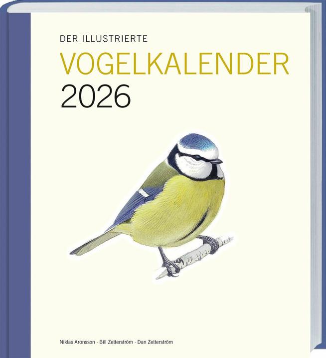 Produktbild Der illustrierte Vogelkalender 2026 (Deutsch)
