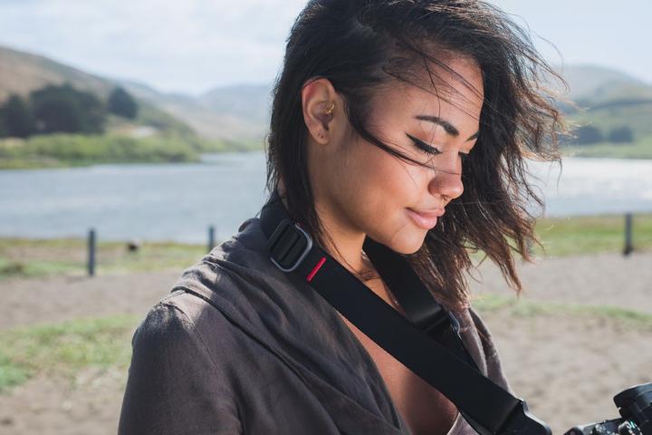 Actual product image Peak Design slide lite (Shoulder strap, Neck belt)