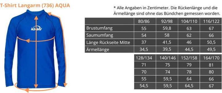 Image du produit IQ-UV IQ-IV Lycra Langarm Igelchen (92)