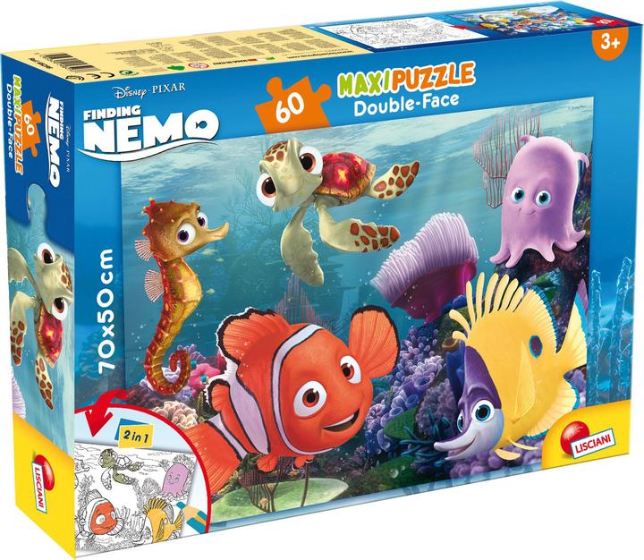 Produktbild Lisciani 2in1 Disney Nemo zum Ausmalen (60 Teile)