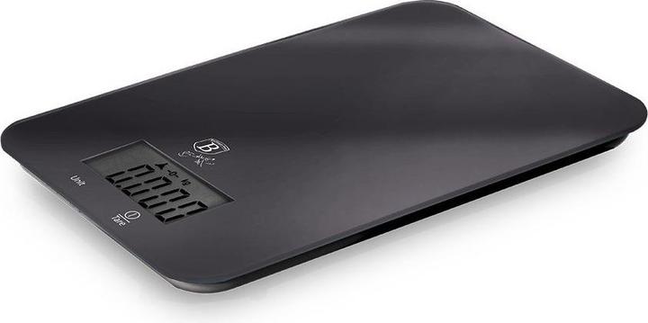 Actual product image BerlingerHaus Digital Kitchen Scale max. 5 kg Metallic Line Carbon Pro Edition