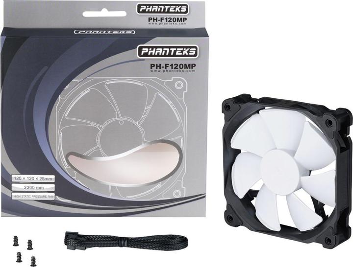 Actual product image Phanteks PH-F120MP V2 Fan (120 mm, 1 x)