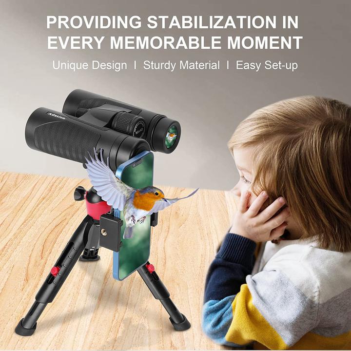 Image du produit Adasion Jumelles avec adaptateur pour téléphone portable & trépied