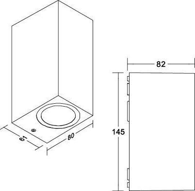 Image du produit Brumberg Applique murale à LED 65233103230V AC 50 HZ 2x7W 3.000K (1154 lm)