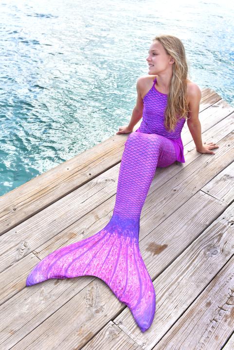 Produktbild Fin Fun Mermaidens Asian Magenta Kinder