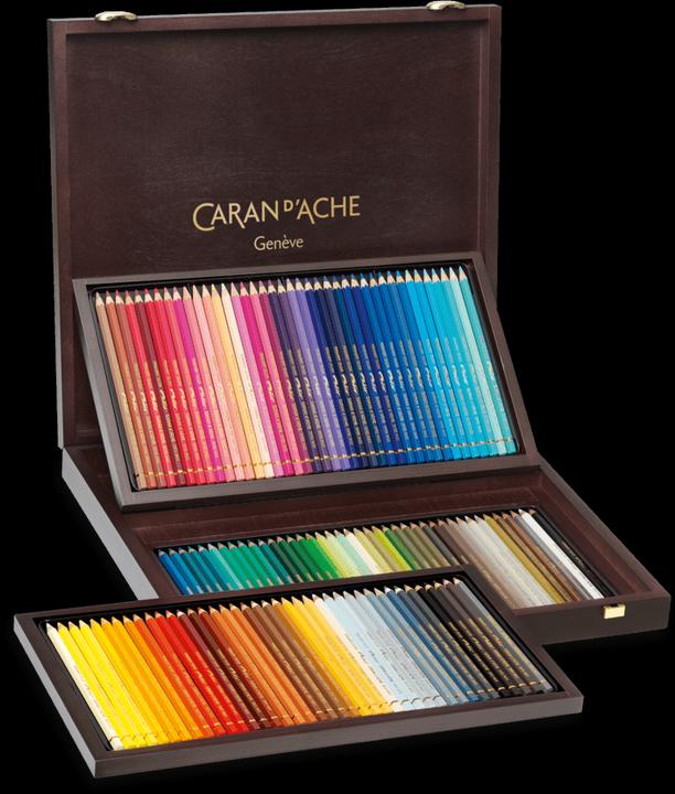 Produktbild Caran d'Ache Pablo Holzkoffer (Mehrfarbig, 120 x)