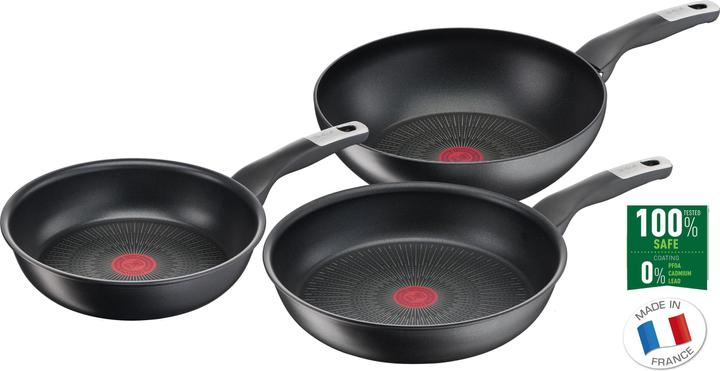 Tefal Pfannen-Set Unlimited (31.50 cm, Pfannenset + Topfset, Aluminium)