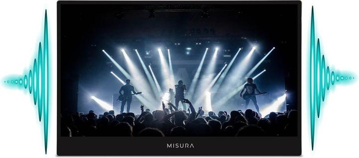 Produktbild Misura 16" M16TB Tragbarer LCD -Touch-Monitor - mit integriertem Akku (1920 x 1080 Pixel, 16")