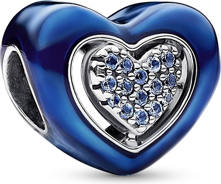 Silver/blue