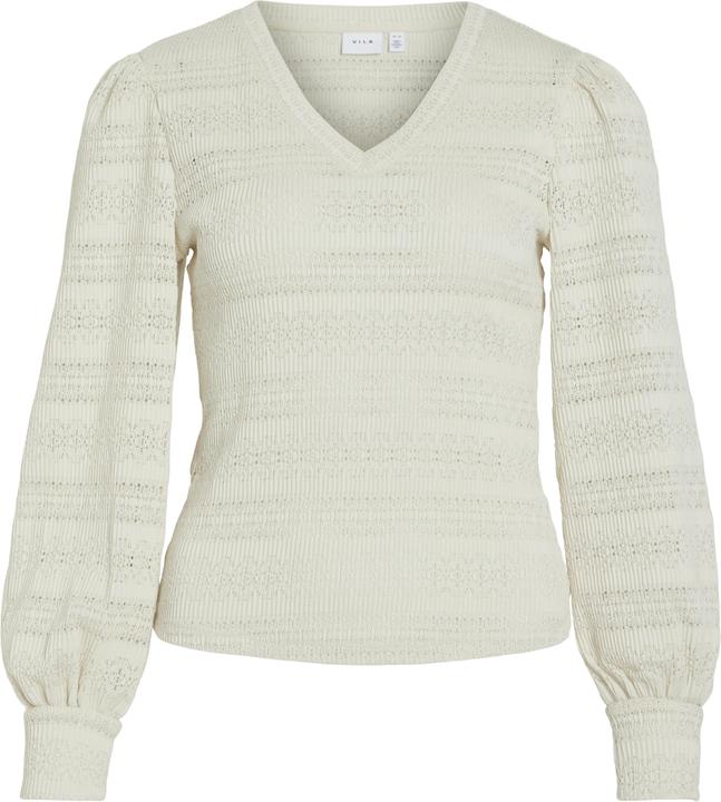 Image du produit Vila V-Ausschnitt Oberteil mit langen Ärmeln (XL)