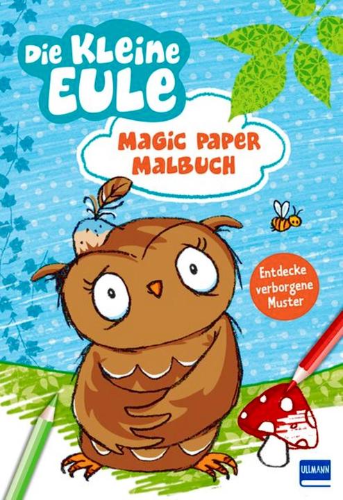Image du produit Livre de coloriage Magic Paper - Le petit hibou
