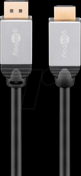 Goobay DisplayPort — HDMI (Typ A) (1 m, DisplayPort, HDMI)