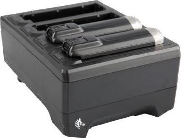 Actual product image Zebra Wt6000 / Rs6000 4-Slot Replacement Battery Charger Enables The Charging Of 4 Replacement Batteries