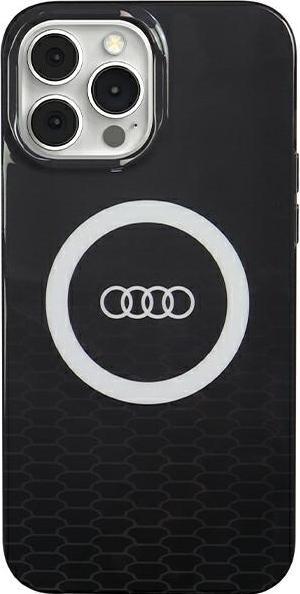 Actual product image Audi IML Big Logo MagSafe Case iPhone 13 Pro / 13 6.1" czarny/black hardcase AU-IMLMIP13P-Q5/D2-BK (Apple iPhone 13 Pro)