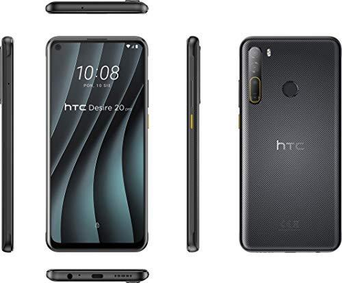 Produktbild HTC Desire 20 Pro (128 GB, Onyx Black, 6.50", Dual SIM, 48 Mpx, 4G)
