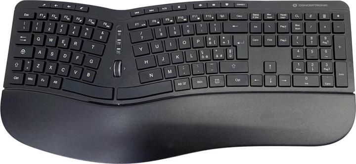 Actual product image Conceptronic ORAZIO02IT Keyboard RF Wireless QWERTY Italian Black (IT, Wireless)