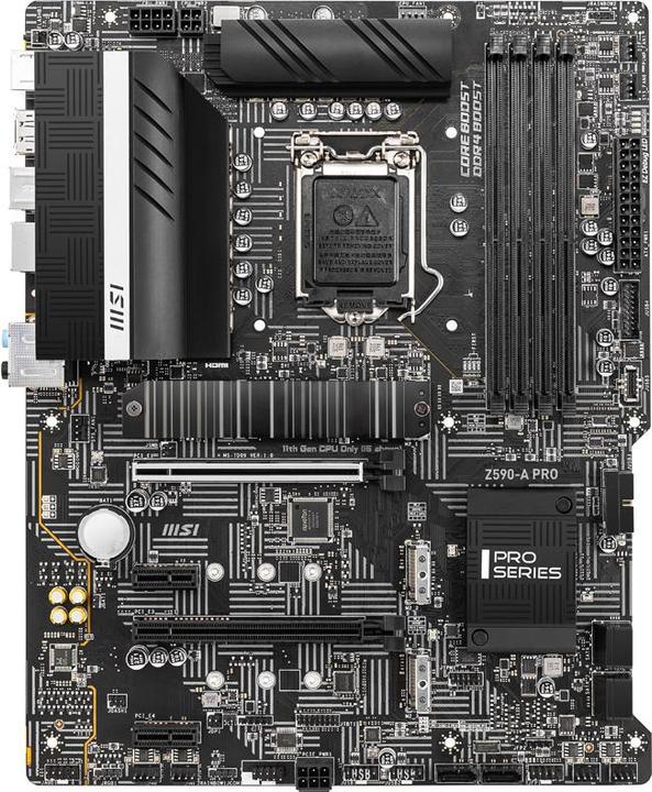 Produktbild MSI Z590-A PRO (LGA 1200, Intel Z590, ATX)