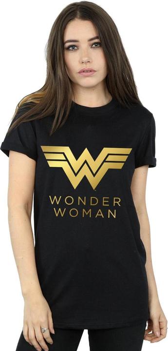 Immagine prodotto Wonder Woman 84 Golden Logo Maglietta Ampia Donna (5XL)