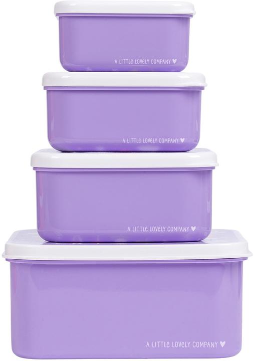 Actual product image A Little Lovely Company Lunch & snack box set