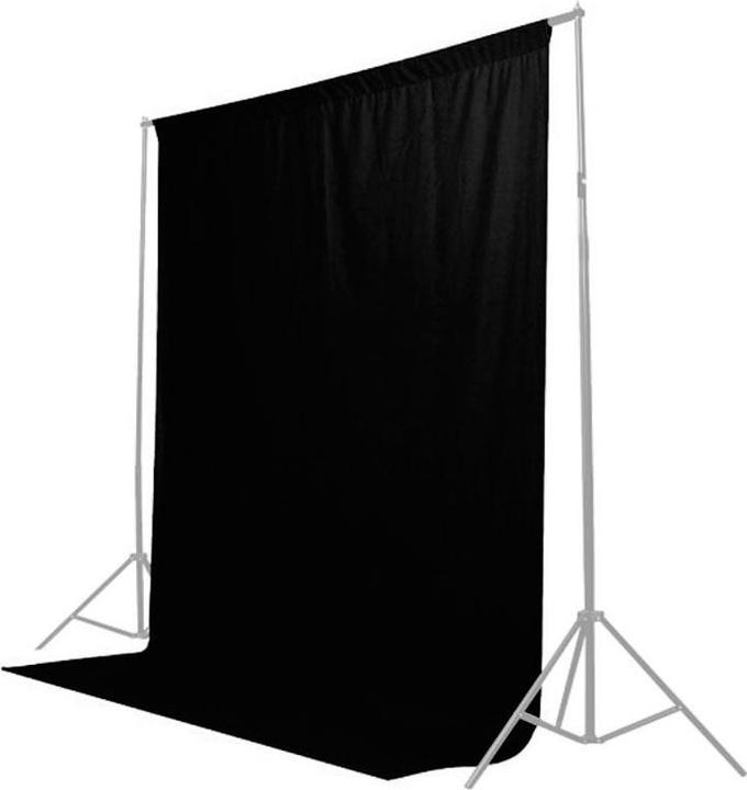 Image du produit Caruba Film de fond 2x3m noir (200 cm, 300 cm)