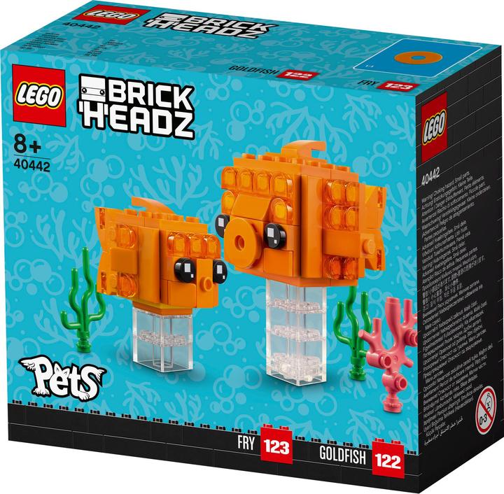Image du produit LEGO Poisson rouge (40442, LEGO Brickheadz)