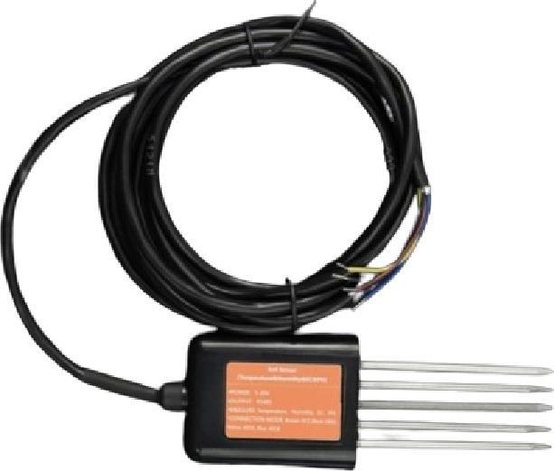 Produktbild DFRobot RS485 4-in-1 EC-pH-Temperatur- und Bodenfeuchtigkeit Sensor IP68 5-30V