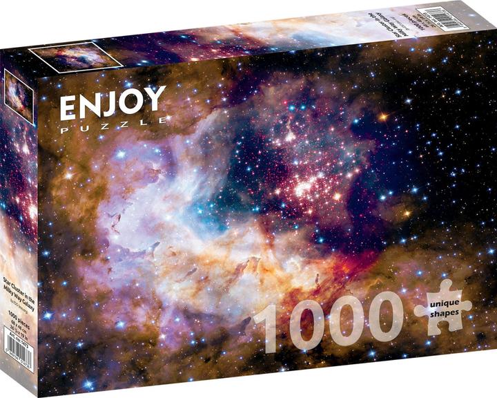 Image du produit Enjoy Puzzle ENJOY-1473 - Amas d'étoiles dans la galaxie Voie lactée, puzzle, 1000 pièces (1000 pièces)